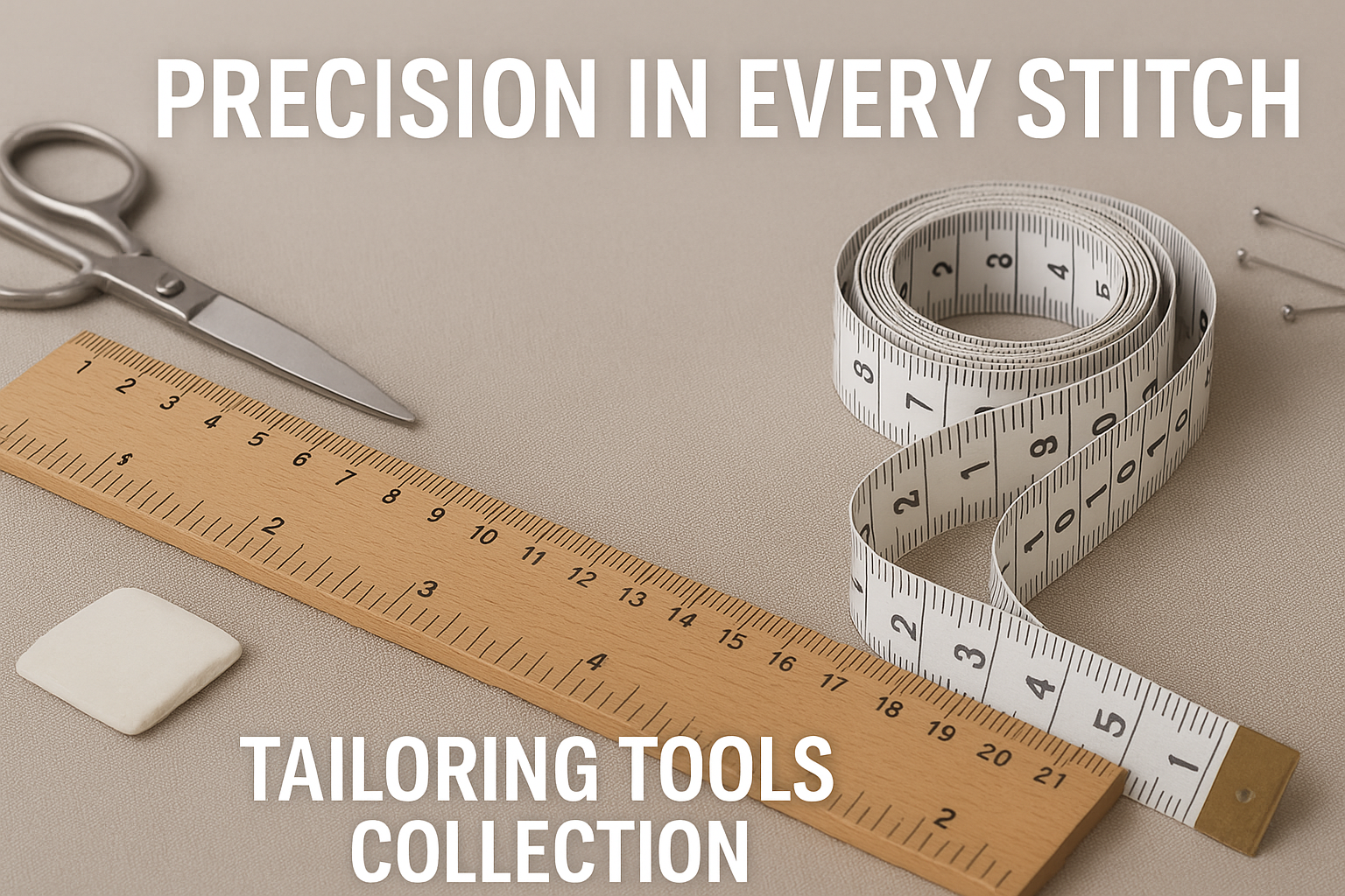 Top Quality Tailoring Tools – Scales & Measuring Tapes.