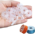 “High-Quality Plastic Bobbins – Durable & Smooth Threading for Home Sewing Machines (Pack of 12)”