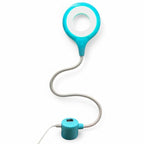 “Ring LED Sewing Machine Light – Flexible Silicone Gooseneck with Magnetic Base & Adjustable Brightness”