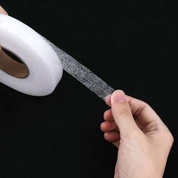 “Fabric Fusing Tape – 1-Inch Iron-On Hem Adhesive for Jeans, Trousers & Garments”