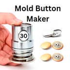 “Button Maker Mold – Fabric Covered Round Button Dies for Hand Press Machines”