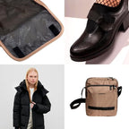 3 Yards Velcro Tape Set – Male & Female Hook Loop with Double-Sided Adhesive | 1-Inch Black High-Quality Fastening Tape