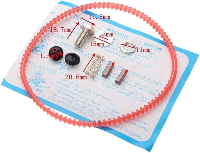 “180W 100% Copper Sewing Machine Motor Set – High Quality, Powerful & Durable”
