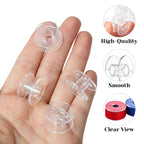 “High-Quality Plastic Bobbins – Durable & Smooth Threading for Home Sewing Machines (Pack of 12)”