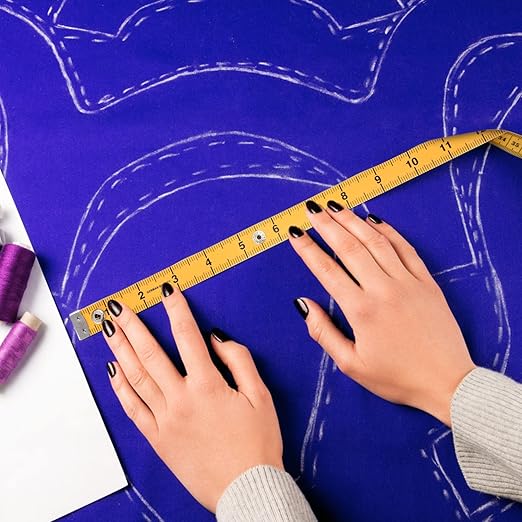 Tich Button Measuring Tape – High-Quality Tape for Body, Fabric & Tailoring with Snap Fasteners