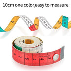 Tich Button Measuring Tape – High-Quality Tape for Body, Fabric & Tailoring with Snap Fasteners
