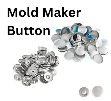 “2-Pack Button Machine Set – Make 30mm Clothing & Sofa Buttons (24 Dzns) High-Quality”