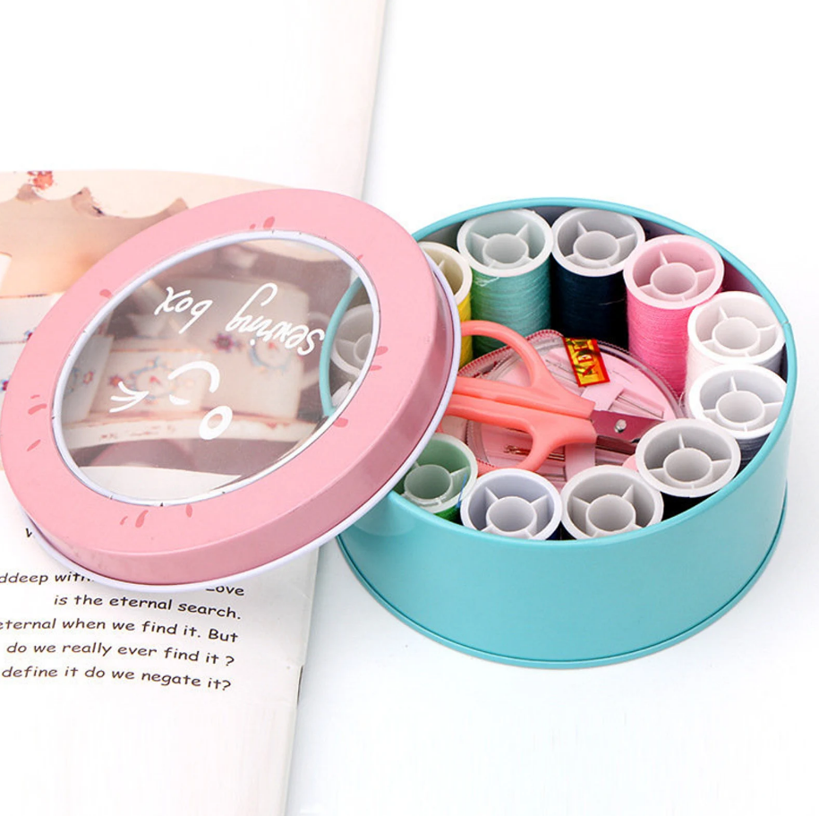 Portable Sewing Kit – Travel Mini Sewing Set for Beginners, Home & Emergency Repairs