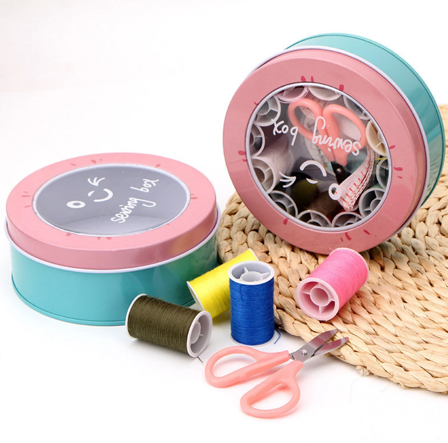 Portable Sewing Kit – Travel Mini Sewing Set for Beginners, Home & Emergency Repairs