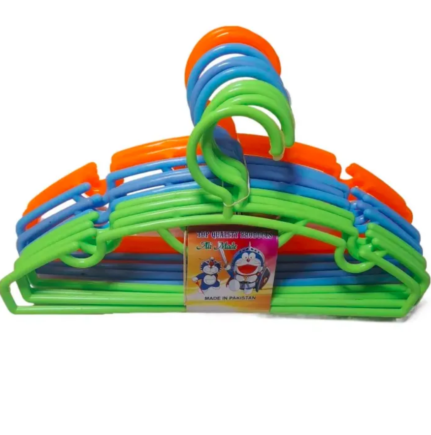 “High-Quality Doremon Baby Hangers – Cute Multicolor Elegant Design for Kids’ Clothes”