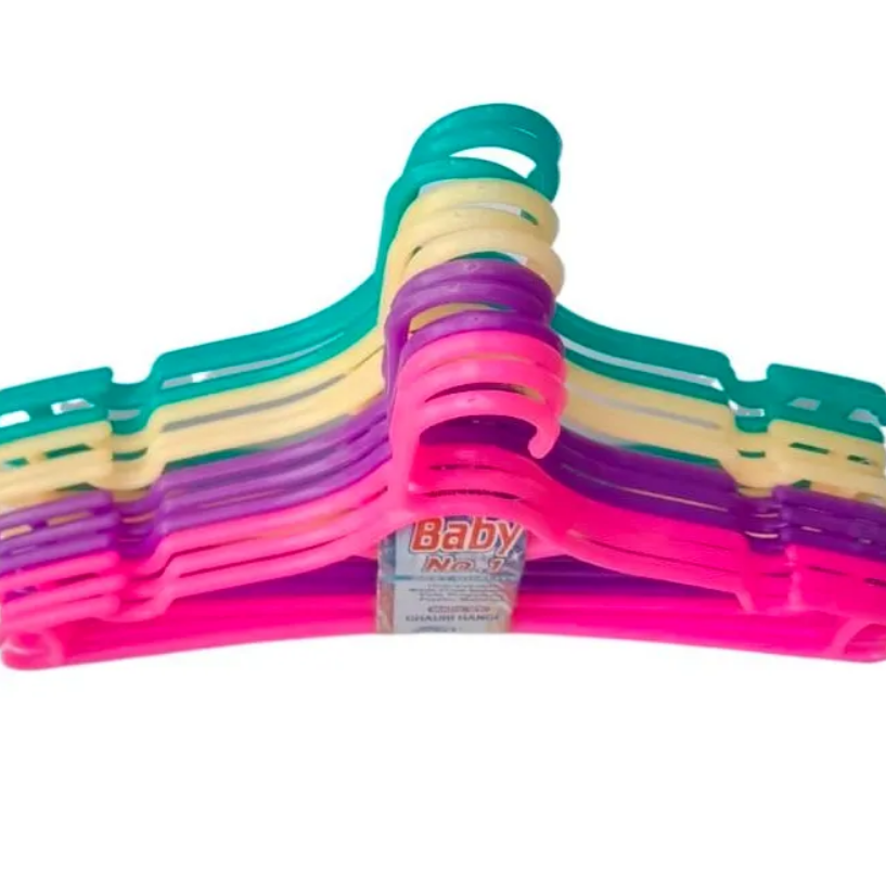 “High-Quality Baby Hangers – Small Size Multicolor Elegant Design for Kids’ Clothes”