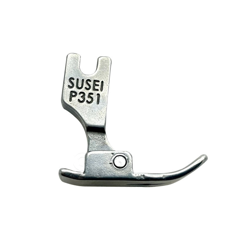 “Jucki P351 Presser Foot – Standard/Piping Foot L+R for Straight Stitch Sewing (Silver)”
