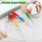 6-Pc Seam Ripper & Thread Cutter Set – Plastic Handle Multicolor Sewing Tools for Home & Crafts
