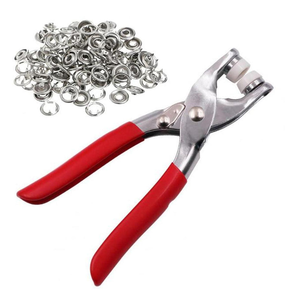 “Tich Button Plier Machine – Metal Snap Buttons for Kids Clothes, Shoes & DIY Sewing (Press Studs Kit)”