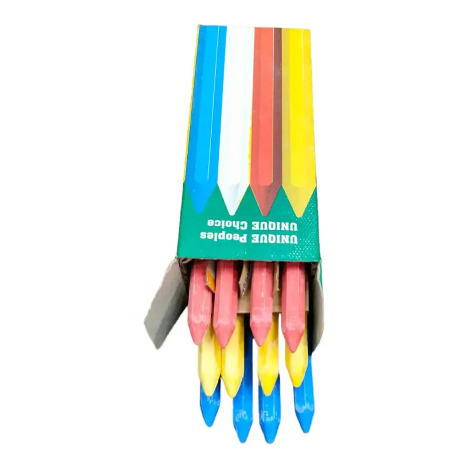 12 Pcs Sewing Marking Pencils – 3-Color Tailor Chalk Crayons for Cutting, Tracing & Fabric Marking | Best Price & Quality