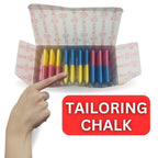 10 Pcs Tailoring Chalk Box – Rectangular Multicolor Fabric Marking Chalk for Garments | Premium Quality & Best Price