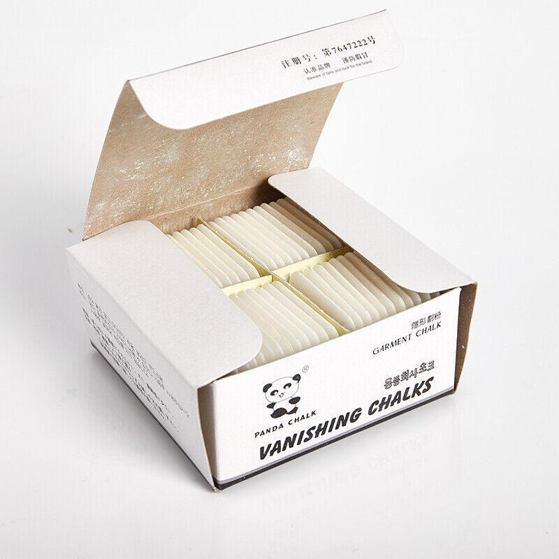 “50pcs Panda Tailor’s Chalk Crayons – Invisible Garment Marking for Sewing & Tailoring”